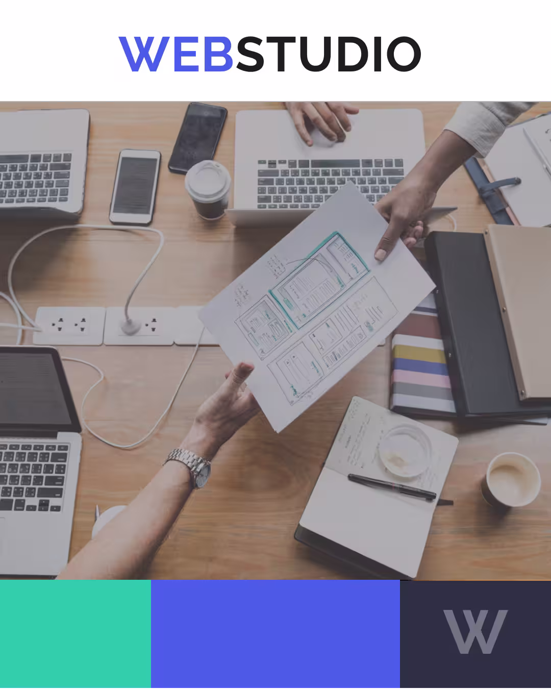 Business website project preview